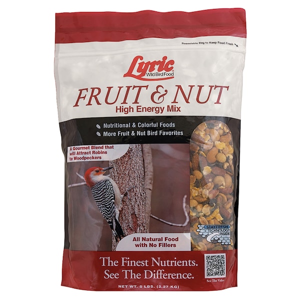Lyric Lyric Assorted Species Fruits and Nuts Wild Bird Food 5 lb 26-47343 - main